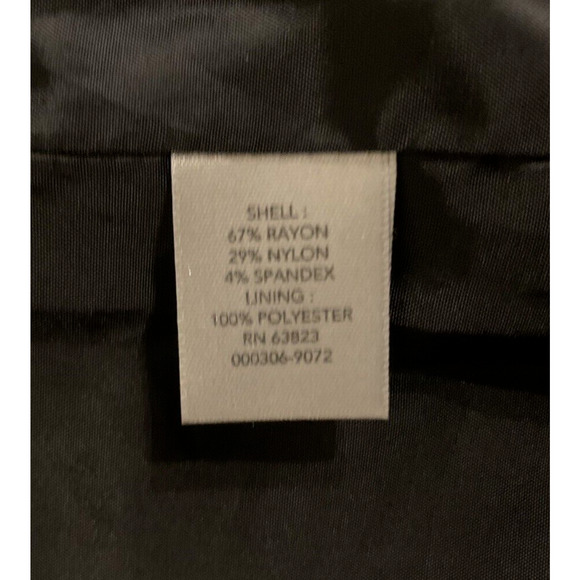 Christopher & Banks Blazer Womens S Small Business Workwear Classic Black Jacket - Picture 8 of 12